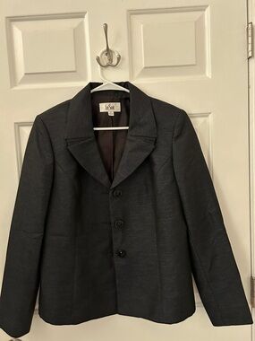 LeSuit Black/Navy  Women's Blazer